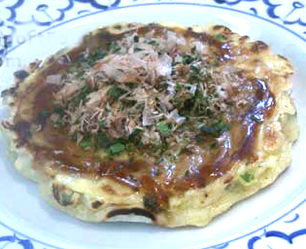 Japanese Okonomiyaki Japanese Okonomiyaki picture